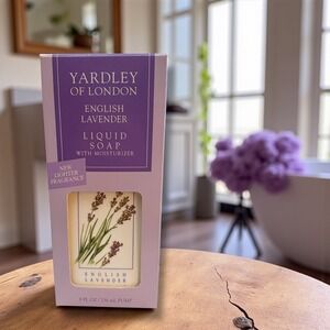 Yardley of London English Lavender Liquid Soap with Moisturizer‎ Vintage NOS